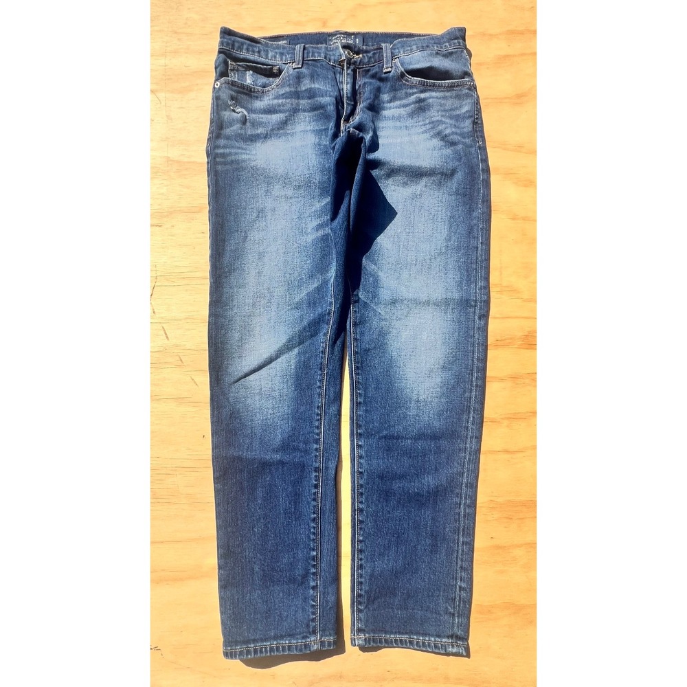 Lucky Brand Women's Faded Blue Boyfriend Jeans